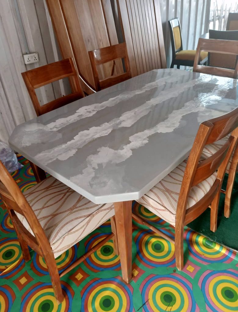 6 Chairs Dining Set